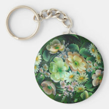 Floral Keychain