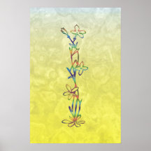 FLORAL MONOGRAM I POSTERS