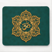 Floral Ohm Design Mousemats