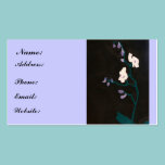 Floral Painting Business Card business cards