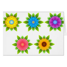Floral Pattern Card