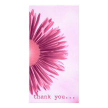 floral photo card template