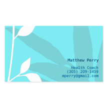 Floral vi business card