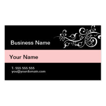 Floral Vine Business Card