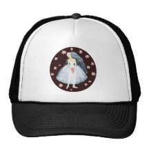 Florals & Bride Mesh Hats