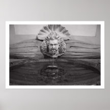 Florence Drinking Fountain Print
