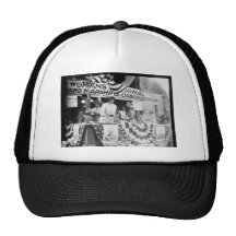Florence Jaffray Hurst Daisy Harriman Suffragette Mesh Hat