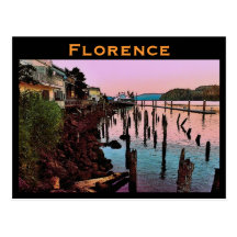 Florence (OR) Postcard