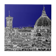 Florence royal blue tile