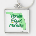 Florida Plant Manager Keychain