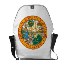 Florida State Seal Courier Bags