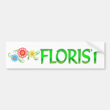 Florist Bumper Sticker