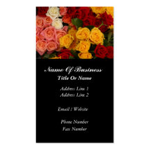 Florist Business Card