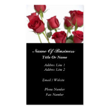 Florist Business Card