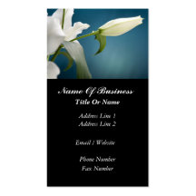 Florist Business Card