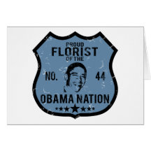 Florist Obama Nation Card