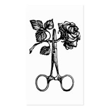 Florist or Gardener business card