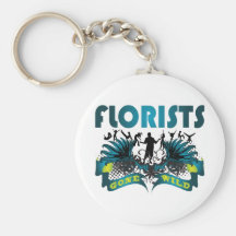 Florists Gone Wild Keychains