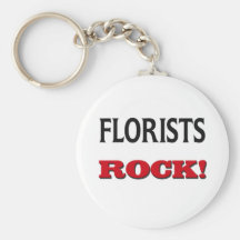 Florists Rock Key Chains