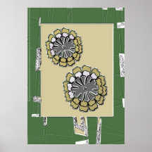 Flower Abstract Print