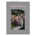 Flower Arbor Custom Template Card