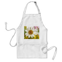Flower Bouquet - White Daisy Aprons