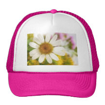 Flower Bouquet - White Daisy Trucker Hat