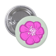 Flower C Pinkuuu Button
