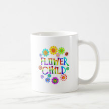 FLOWER CHILD COFFEE MUG