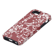 Flower Claret iPhone 5 Case