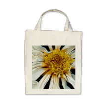 Flower - Daisy - Drunken sun Canvas Bags