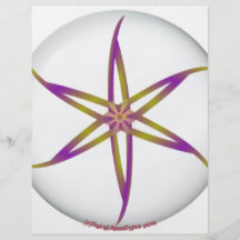 FLOWER DISC PERSONALIZED FLYER