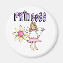 Flower Fairy Princess Magnets