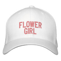 Flower Girl Baseball Cap