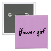 flower girl button