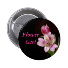 Flower Girl Button