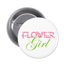 Flower Girl Buttons