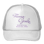 Flower Girl Mesh Hats
