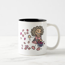 Flower Girl Mug