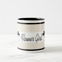 Flower Girl Mug - Cream