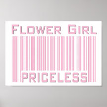 Flower Girl Priceless Posters