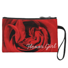 Flower Girl Rose Wristlet