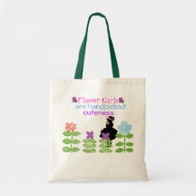 Flower Girls are handpicked cuteness Totebag