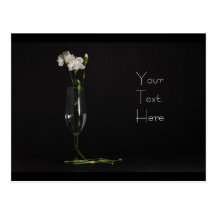 Flower Glass Postcard