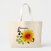 Flower Lips Canvas Bag