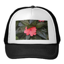 flower mesh hat