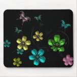 Flower N Butterfly Mousepad