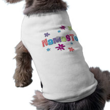 Flower Namaste Yoga Gear Pet Tee Shirt