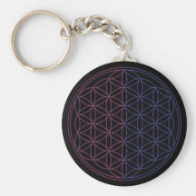 Flower of Life Key Chains