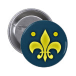 Flower of Liz Button buttons
